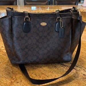 Coach diaper bag